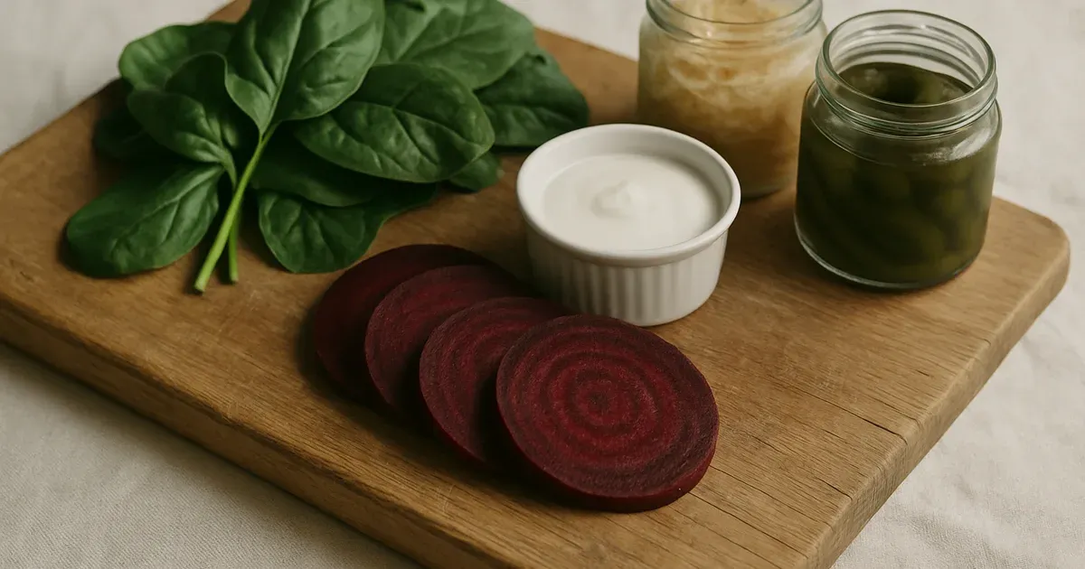 Nitrate-rich and fermented foods that feed beneficial oral microbiome bacterial species