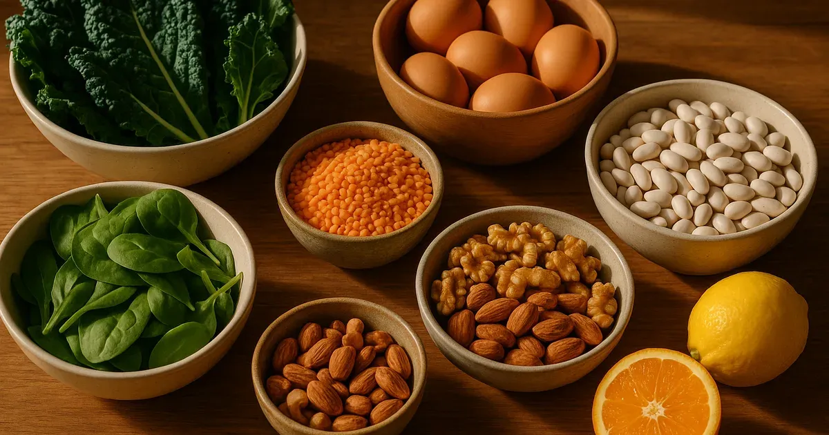 Nutrient-dense foods that help address vitamin deficiency causes of fatigue