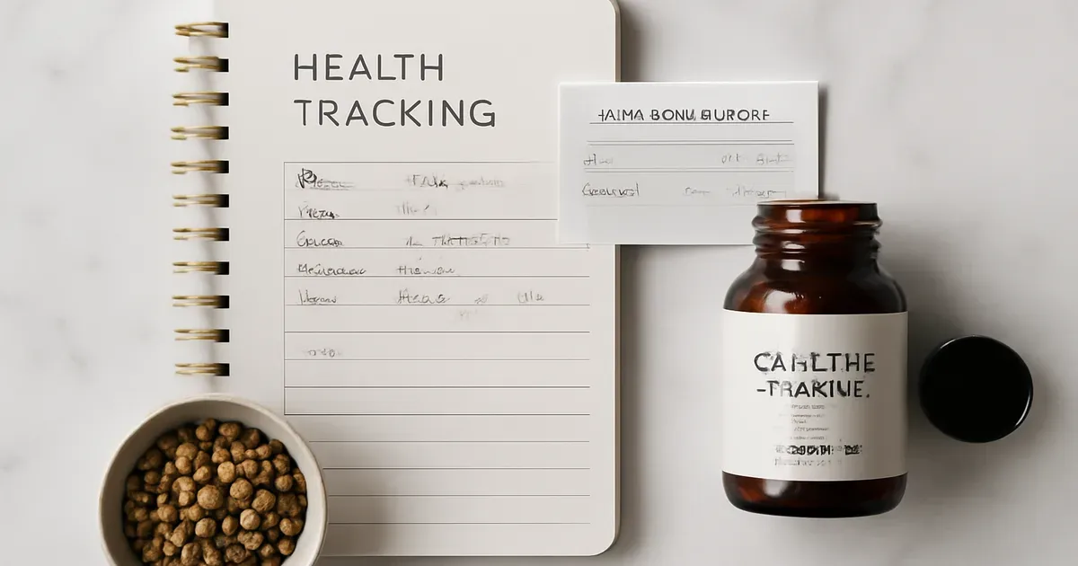 Health tracking tools including hormone panel and supplements for managing cortisol during menopause