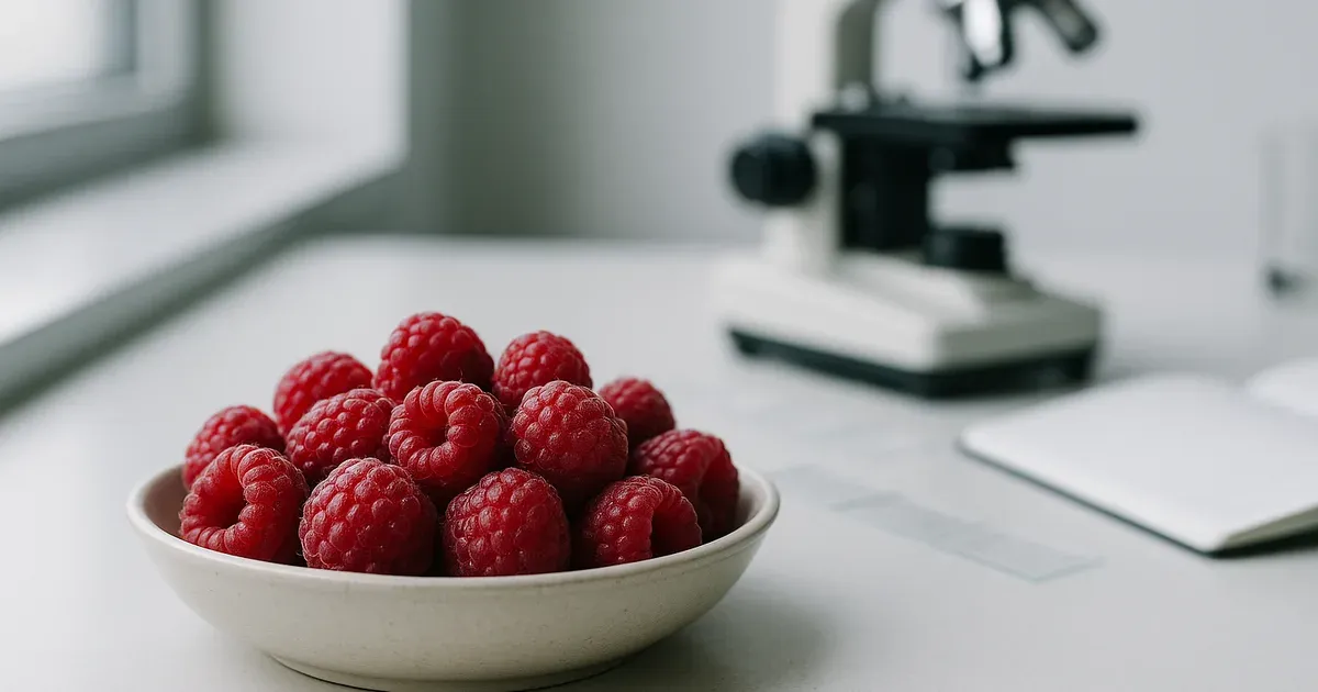 Gut Microbiome Shapes Metabolic Response to Red Raspberries